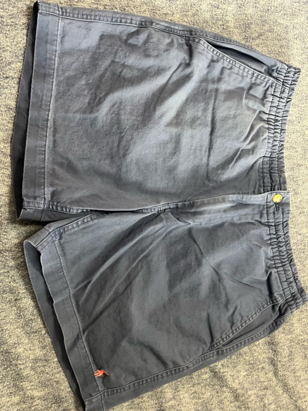 Ralph Lauren Navy Blue Men's Elastic Waist Shorts